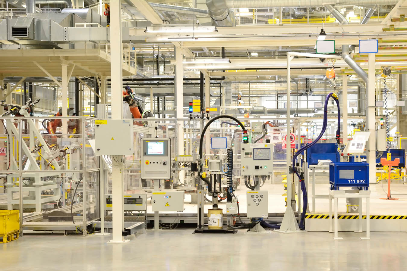 Manufacturing process and industrial automation support