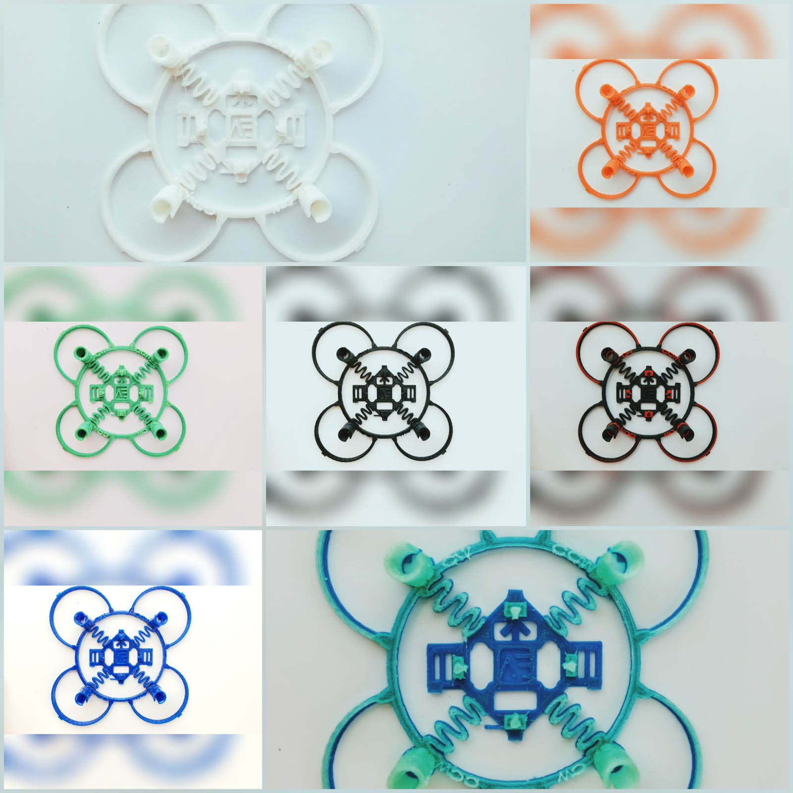 3D printed frame details