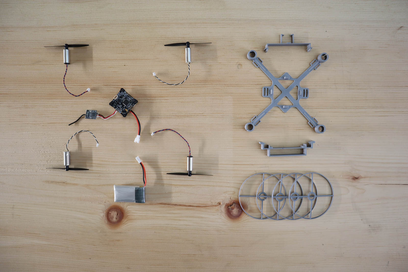 Complete kit layout
